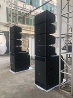 Juego de Audio HA2 Professional Active Line Array para madera, gran conferencia, escenario al aire libre, sistema de rendimiento de boda, altavoces