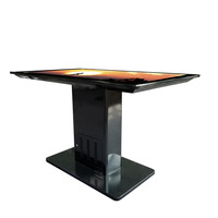 La Mejor Mesa Táctil Interactiva Inteligente Multi-LCD Blanca para Cafetería y Restaurante