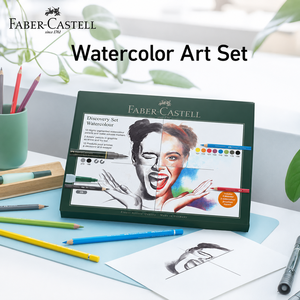 Set de Materiales de Pintura Faber-Castell A.<span class=keywords><strong>Durer</strong></span> de 12 Piezas, Incluye Lápices de Acuarela, Herramientas de Dibujo y Suministros de Arte - Product Image 2