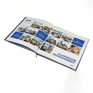 Impression de catalogue brochure impression personnalisée complète brochure lcd impression de brochure de carte