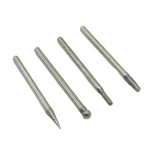 Jeu de fraises diamantées pour meulage, sculpture et découpe, pour outil rotatif <span class=keywords><strong>Dremel</strong></span>, pierre, <span class=keywords><strong>verre</strong></span> - Product Image 3