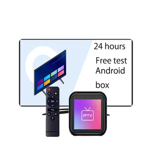 टीवी बॉक्स एंड्रॉइड फ्री टेस्ट एडल्ट डीलर पैनल यूरोप एम3यू लिस्ट 4के आईपीटीवी सब्सक्रिप्शन स्मार्ट टीवी बॉक्स 12 महीने का कोड