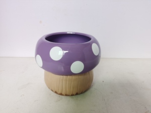 Fungo decorativo in vaso con pois <span class=keywords><strong>per</strong></span> centrotavola <span class=keywords><strong>da</strong></span> tavolo decorazione <span class=keywords><strong>da</strong></span> giardino - Product Image 2