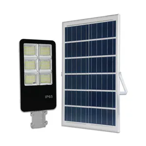 Vendita calda lampione a risparmio energetico luce solare esterna 100w 200w 300w 500w 800w 1000w lampione solare ad alta potenza