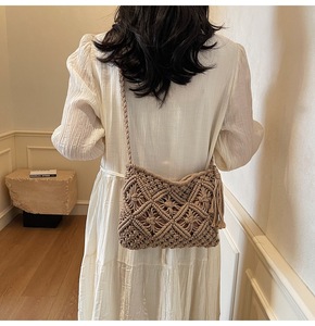 Vente en gros 2025 sacs d'automne faits à la main en coton avec crochet fermeture éclair unique logo personnalisé OEM marque privée approvisionnement en vrac pour les détaillants - Product Image 2