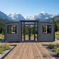 Maison conteneur pliable extensible de luxe, résidentielle, personnalisée, style appartement australien