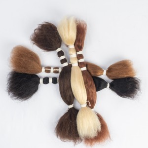 Extensions de cheveux vierges brésiliens en gros, bruts, en vrac, style bohème, ondulés et mouillés, pour tresses au crochet, style de cheveux naturels pour le tressage - Product Image 2