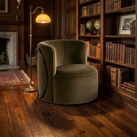 Fauteuil individuel de style moderne et luxueux pour villa, salon, fauteuil de loisirs rembourré en tissu, fauteuil design