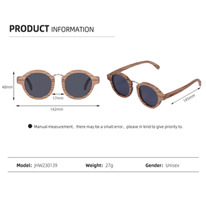 Gafas de Sol de Madera Multicapa 2023, Lentes de Sol Naturales de Alta Calidad, Logotipo Personalizado, Moda al por Mayor - Product Image 3