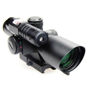 Lunette de chasse BANGBANG 2.5-10x40 en aluminium, étanche, réglable, avec illumination rouge et verte, viseur laser vert - Product Image 6