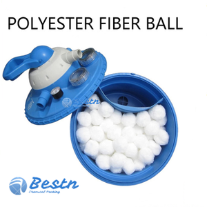 Boules filtrantes en polyester blanc <span class=keywords><strong>pour</strong></span> <span class=keywords><strong>piscine</strong></span>, 500g 700g, avec 96% de vide, <span class=keywords><strong>pour</strong></span> remplacement de sable d'aquarium - Product Image 5
