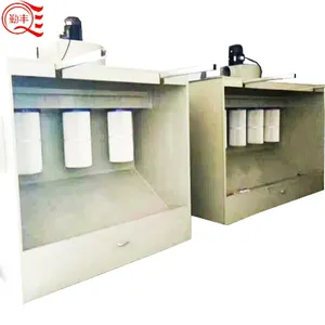Manual Powder Coating Booth, Powder Coat Cabinet,powder coating booth system