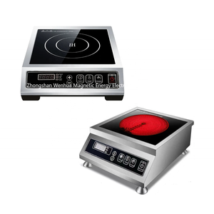 OEM 3500W 5000W piano cottura a induzione professionale a infrarossi piano cottura a induzione a mezzo ponte 2 bruciatori 4 bruciatori - Product Image 1