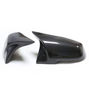 ตัวครอบกระจกมองข้างประตูทำจากคาร์บอนไฟเบอร์แห้งมองสูงสำหรับ BMW X1 E84 F20 F22 F23 F87 M2 F30 F34 F32 F33 F36 2012-2016 - Product Image 5