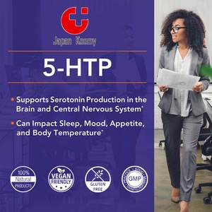 Capsules de 5-HTP de haute qualité, complément de neurotransmetteur pour adultes, 60 capsules, complément de 5-HTP - Product Image 4