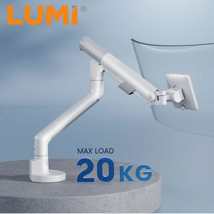 LDT102-C012 17 "-49" <span class=keywords><strong>support</strong></span> <span class=keywords><strong>de</strong></span> moniteur Long ressort à gaz bras <span class=keywords><strong>de</strong></span> moniteur robuste blanc <span class=keywords><strong>bureau</strong></span> à domicile <span class=keywords><strong>support</strong></span> d'ordinateur <span class=keywords><strong>support</strong></span> <span class=keywords><strong>de</strong></span> <span class=keywords><strong>bureau</strong></span> - Product Image 1