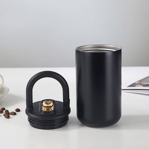 Thermos de luxe personnalisé de 450 ml pour femmes, en acier inoxydable 304, isolé, de haute qualité, bouteille à café et à eau portable, gobelet, tasse - Product Image 4