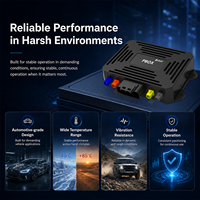 Receptor de Navegación GNSS IMU A&I P Box, Receptor GNSS de Banda de Frecuencia Completa y Constelación Completa para Vehículos No Tripulados de Baja Velocidad