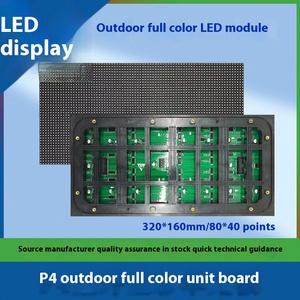 High Definition <strong>P4</strong> Outdoor Full-Color <strong>LED</strong> <strong>Display</strong> Board 320mm X 320mm <strong>Module</strong> for Advertising - Product Image 6