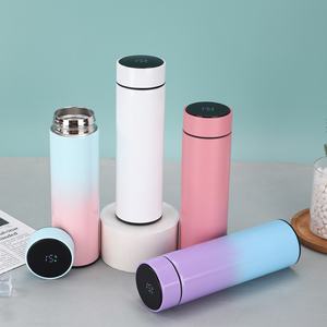 500ml di temperatura intelligente con Display a doppio strato in acciaio inossidabile <span class=keywords><strong>tazza</strong></span> <span class=keywords><strong>Thermos</strong></span> per auto portatile per caffè Smart Business regalo - Product Image 4