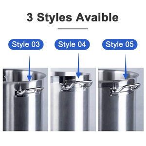 Bộ nồi chảo inox cao cấp chống dính, siêu bền, chuyên dụng, cỡ lớn, dùng cho nhà hàng - Product Image 4