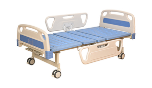 Cama de Hospital de Alta Calidad con 2 Manivelas de ABS para Cuidado de Enfermería, con Ruedas Silenciosas y Barandillas de ABS - Product Image 4
