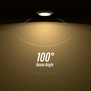 Đèn <span class=keywords><strong>LED</strong></span> âm trần gắn nổi, kiểu dáng thấp, dùng cho phòng khách, lắp vào hộp nối - Product Image 4