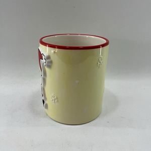 El yapımı ve handpainted seramik kabartmalı noel baba mutfak aleti tutucu - Product Image 2