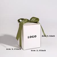 CSMD Chinesischer Hersteller Weiß begünstigt Verpackung Persönliches Logo Akzeptieren Sie kunden spezifische Pappe Sweet Candies Papier boxen für die Hochzeit