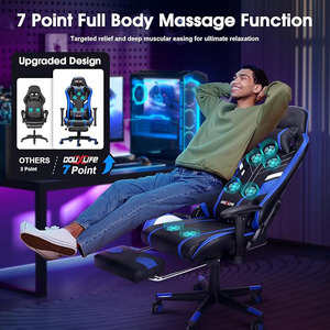HOT <span class=keywords><strong>Gamer</strong></span> Estación DE TRABAJO Reclinable Cockpit Zero Gravity Gaming Computer Chair Work and Play in Style Cockpit Gaming Chair - Product Image 5
