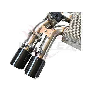 Vortex Stainless Steel 304 Mirror Polished Equal Length Exhaust for M2 Competition F87 S55 Catback Valvetronic High - Product Image 5