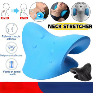 Almohada masajeadora cervical ergonómica profesional para aliviar el dolor de cuello y masajeador de hombros para la salud espinal - Product Image 5