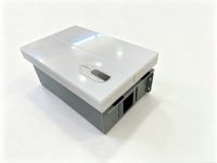 Unité de chauffage de plafond pour salle de bain intelligente avec lumière ambiante RGB et système audio Bluetooth