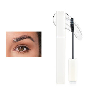 VENTES FLASH - Gels pour sourcils, liquide coiffant neutre, sans logo, incolore, transparent, sans flocons blancs, gel à tenue forte, 6/10 ml - Product Image 2