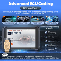Escáner de Diagnóstico para Autos THINKCAR THINKSCAN 689BT Bluetooth Sistema Completo con Codificación ECU Prueba Bidireccional Actualización Gratuita de por Vida