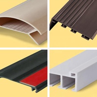 Perfil en U de PVC UPVC, Perfil de Plástico en Forma de U para Puertas, Diseño Moderno, Duradero y Ecológico