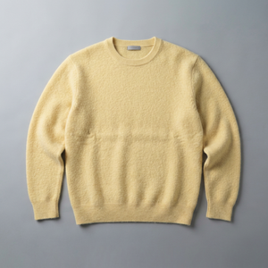 Men Cashmere Knit Sweater Crew Neck Pullover <b>Long</b> Sleeve Solid Winter Front Logo Casual - Product Image 1