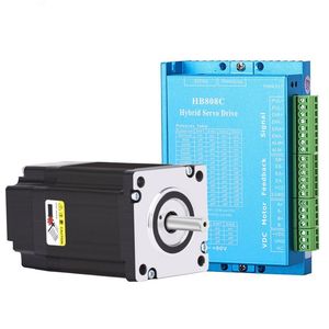 Bonne qualité <span class=keywords><strong>2</strong></span> phases hybride <span class=keywords><strong>3</strong></span>.5Nm couple Nema 24 moteur pas à pas en boucle fermée et kit pilote HB860H - Product Image 4