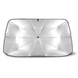 Parasol para Parabrisas, Protección Contra Rayos Solares y Daños por Calor, Mantiene el Interior Fresco, Protección UV Negra - Product Image 2