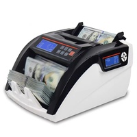 Portable Euro Aud Caisse Enregistreuse Comptoir De Billets De Banque Machine De Comptage D'argent Machine De Comptage D'argent Compteur De Billets