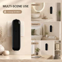 Diffuseur d'arômes intelligent mural 100 ml sans eau, à brancher, contrôlé par application, garantie 1 an pour la maison, le bureau, la salle de bain, le couloir