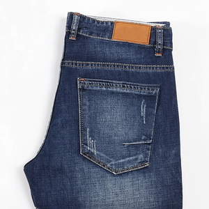 Pantalones vaqueros holgados de diseño personalizado para hombre y mujer, pantalones vaqueros para hombre, gran oferta, pantalones vaqueros elásticos de algodón para hombre - Product Image 1