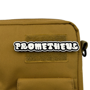 <strong>Prometheus</strong> Greek Myth Titan Fire PVC Velcro Patch Hook Loop Badge for Backpack Jacket Vest Hat Bag Travel Gear DIY Decoration - Product Image 2