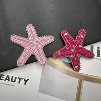 Nouvelles Appliques Coquillages 3D Faits Main avec Perles pour Vêtements, Sacs, Chapeaux et Accessoires de Couture DIY