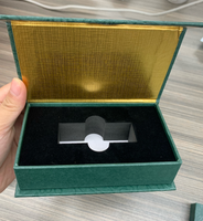 Boîte rigide de luxe sur mesure pour foulards en soie, boîte d'emballage pour bijoux avec logo