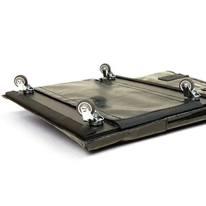 Custom riutilizzabili in PP Rolling Tote <span class=keywords><strong>Shopping</strong></span> <span class=keywords><strong>Bag</strong></span> Waterproof Trolley borsa <span class=keywords><strong>uomo</strong></span> donna con chiusura a cerniera Logo personalizzabile - Product Image 5