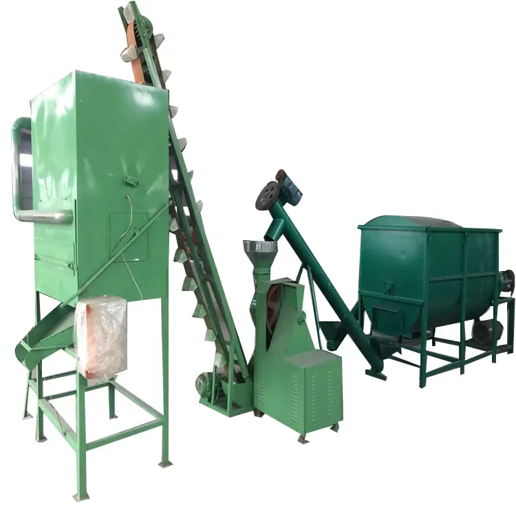 60- 3000kg/h Poultry Feed Pellet Production Line Chicken Feed Pellet Making Machinery Animal Feed Processing Machine