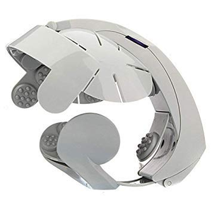 Casque de massage électrique à double vibration pour la tête, appareil de relaxation du cuir chevelu et du cerveau avec airbag pour améliorer la qualité du sommeil - Product Image 4