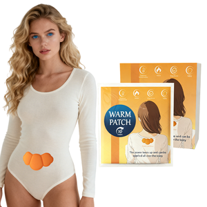 新しい形状の温熱パッチ、自己粘着式生理痛緩和用温熱療法パッチ - Product Image 1