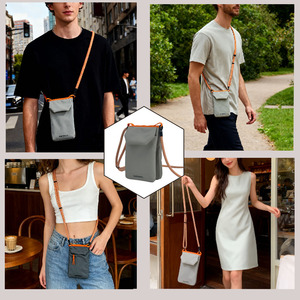 Borse a <span class=keywords><strong>Tracolla</strong></span> Multifunzione alla Moda per Telefoni Cellulari da Donna, Leggere e Compatte - Product Image 6